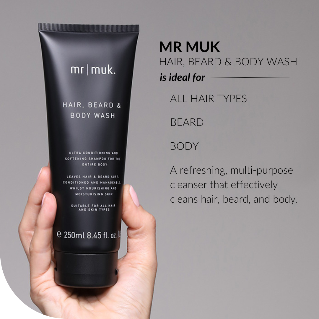 mr muk Hair, Beard & Body Wash
