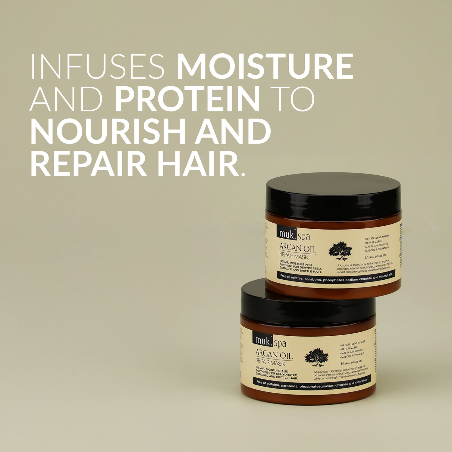 muk Spa Argan Oil Repair Mask