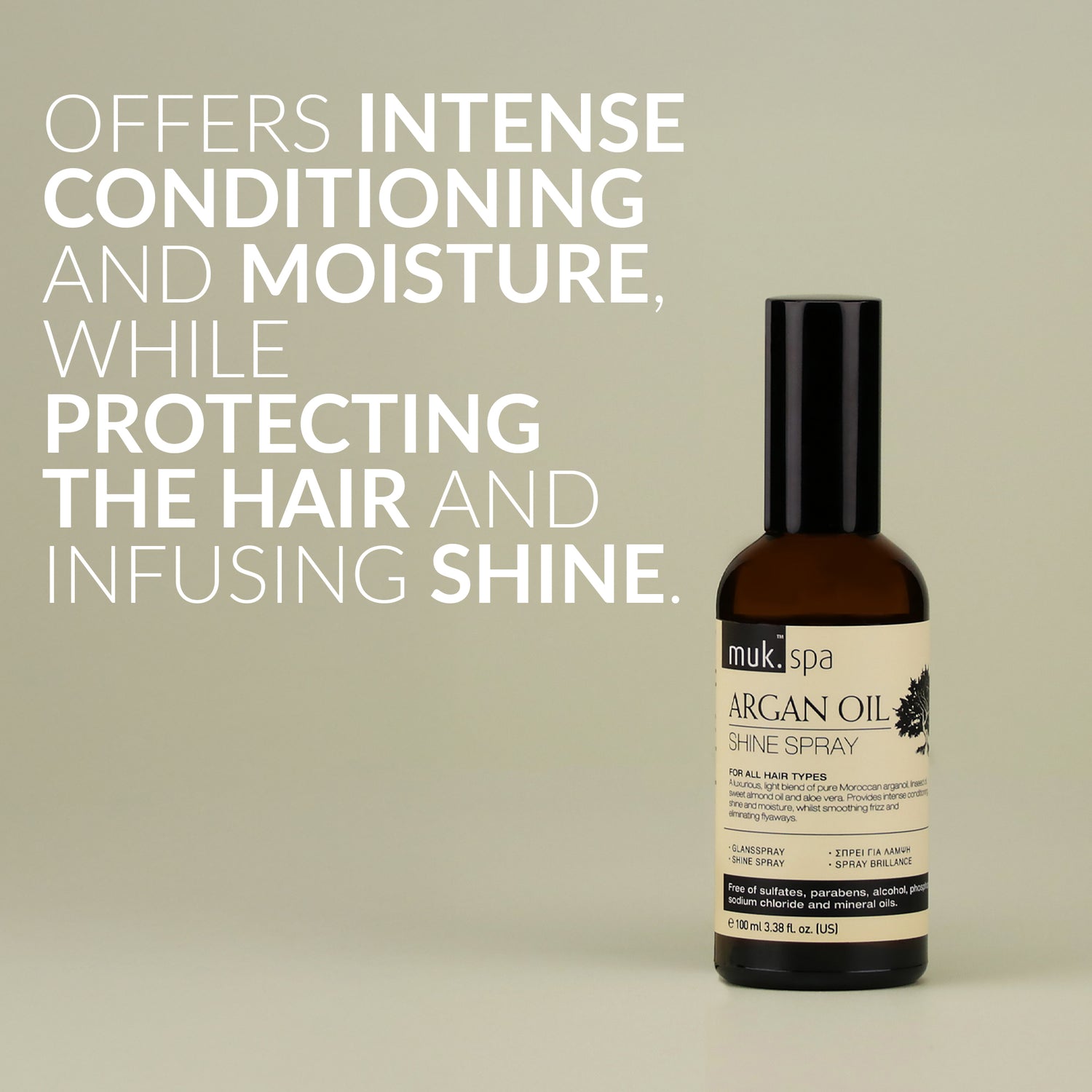muk Spa Argan Oil Repair Shine Spray