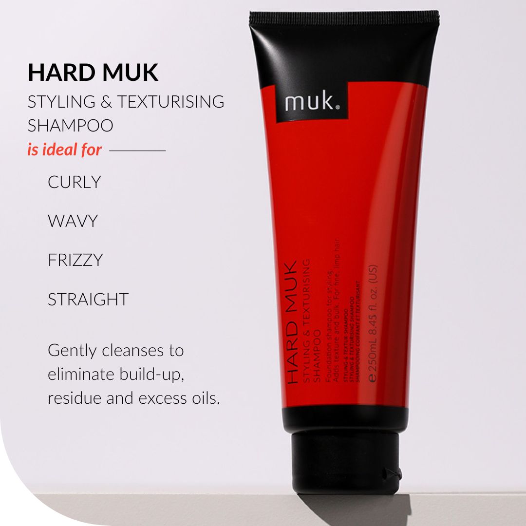 Hard muk Styling & Texturising Shampoo